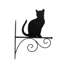 Load image into Gallery viewer, Cat Silhouette Wall Hook Bracket 25.5x3x35cm
