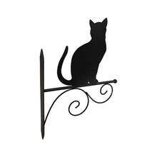 Load image into Gallery viewer, Cat Silhouette Wall Hook Bracket 25.5x3x35cm
