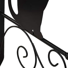 Load image into Gallery viewer, Cat Silhouette Wall Hook Bracket 25.5x3x35cm
