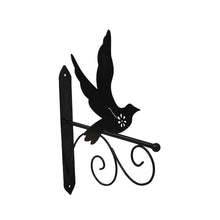 Load image into Gallery viewer, Bird Silhouette Wall Hook Bracket 25.5x3x33.5cm

