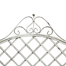 Load image into Gallery viewer, French Provincial Garden Bench Seat - Antique White
