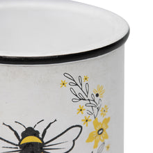 Load image into Gallery viewer, Set/3 Asst Honeybee &amp; Flower Planters w/Hole &amp; Plug 14.5x13cm

