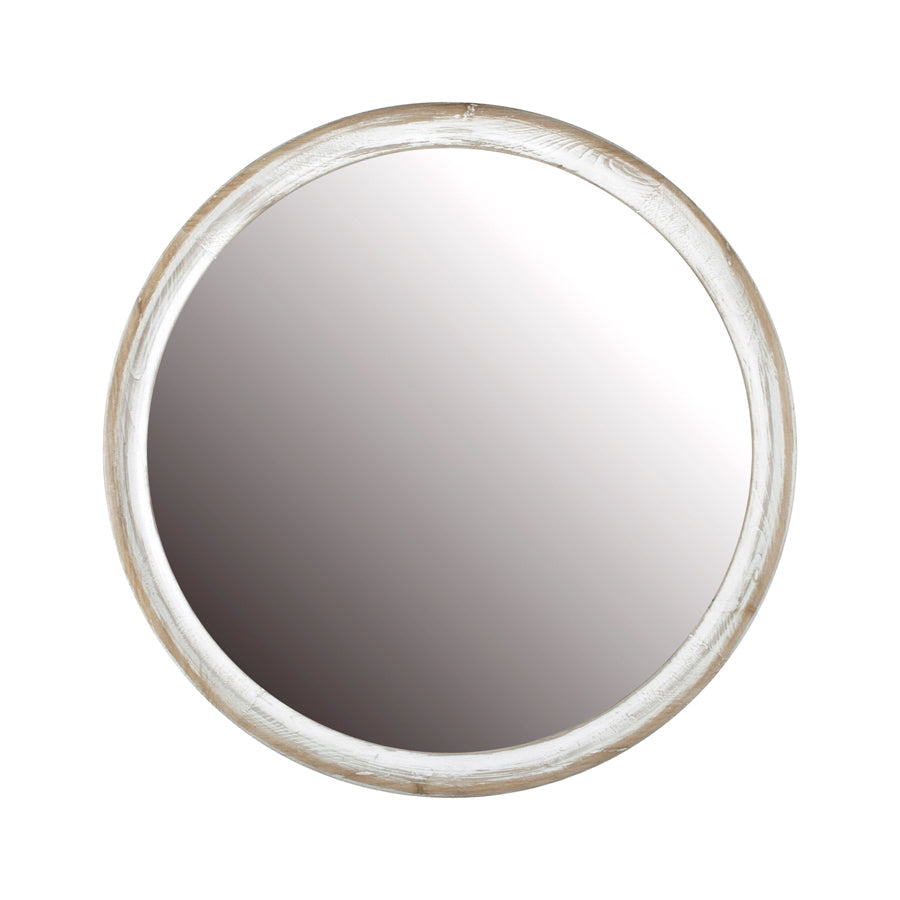 Coastal Round Wall Mirror 60x3cm