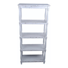 Load image into Gallery viewer, French Provincial Tall 5-Shelf Unit 80x40x180cm
