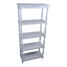 Load image into Gallery viewer, French Provincial Tall 5-Shelf Unit 80x40x180cm
