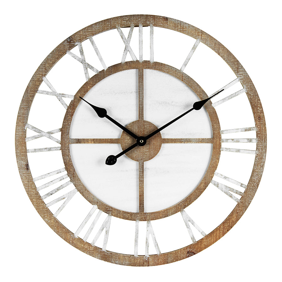 XL Scandi Geometric Wall Clock