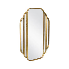 Load image into Gallery viewer, 90cm Aura Art-Deco Fan Mirror 63.5x2.5x90cm
