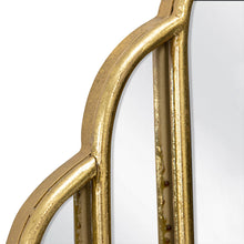 Load image into Gallery viewer, 90cm Aura Art-Deco Fan Mirror 63.5x2.5x90cm

