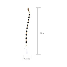Load image into Gallery viewer, Cross w/Natural Beaded Garland 76x2.5x6.5cm
